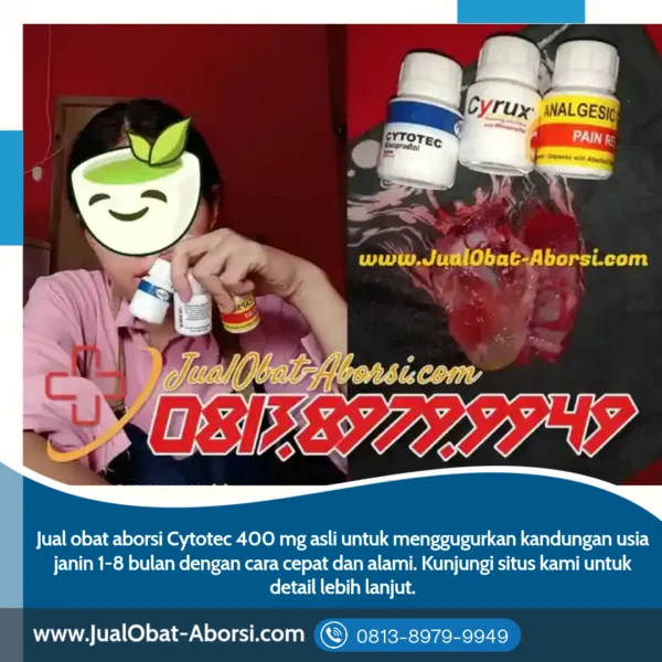 Obat Aborsi Cytotec Asli 400 mg: Solusi Aman dan Efektif untuk Mengatasi Kehamilan yang Tidak Diinginkan